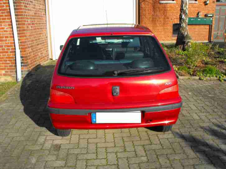 Peugeot 106 long bach, weinrot, BJ 1997, 187582 km, für Bastler?!?, Anfängerauto
