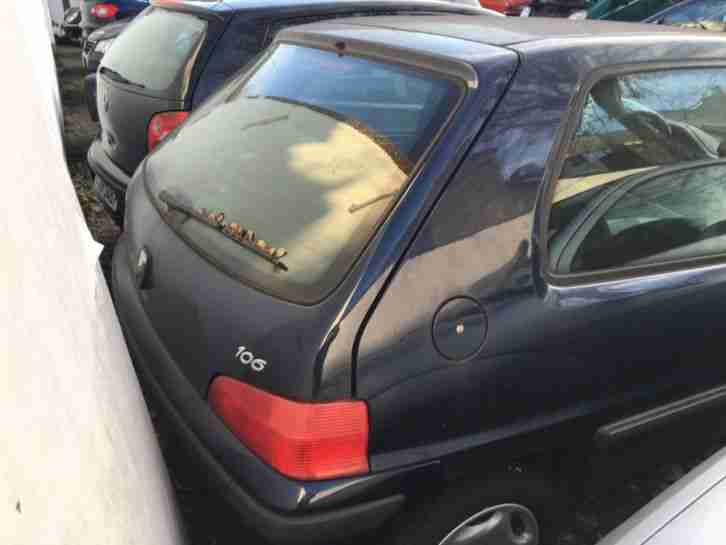 Peugeot 106 mit Kupplungsschaden an Bastler, kein Unfall!
