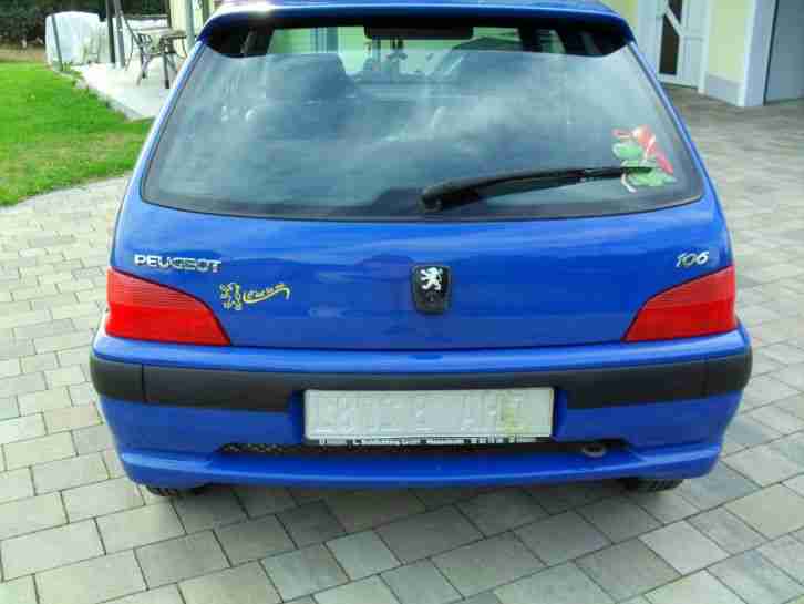 Peugeot 106 nagelneuer TÜV 09/2017 Sehr gepflegt guter Zustand - nur 154700 km