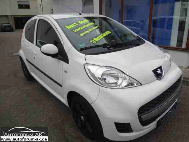 Peugeot 107 70 Filou-Aus 1.Hand-Klimaanlage-Scheckheft