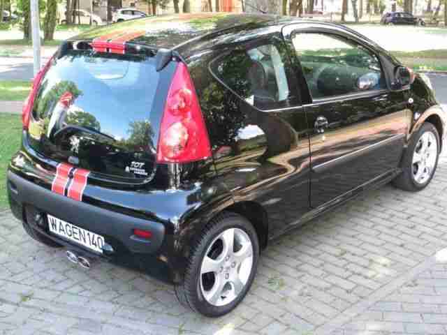 Peugeot 107 Street Racing Cool 70 Klima Aluräder