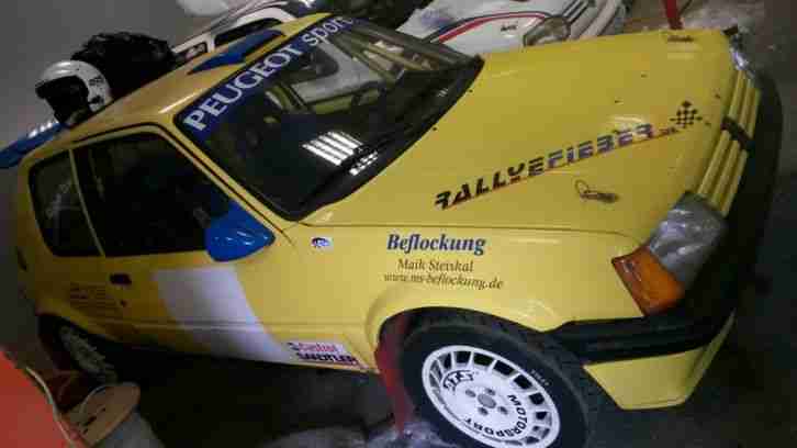 Peugeot 205 1,6 GTI Rallye/ Rennwagen/ der kommende Klassiker/ selten/ Rar