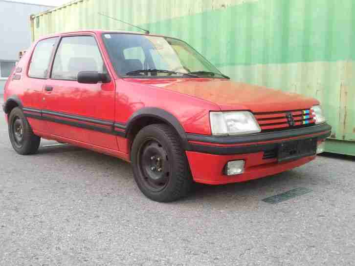 Peugeot 205 1, 9 GTI Bj 1988 aktuelles Pickerl