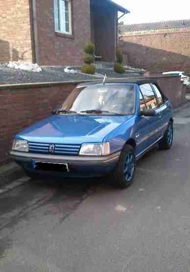 Peugeot 205 Cj 1,1 Cabrio mit frischem TÜV