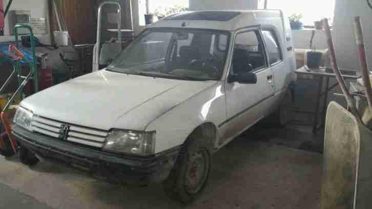 Peugeot 205 Diesel LKW Zulassung