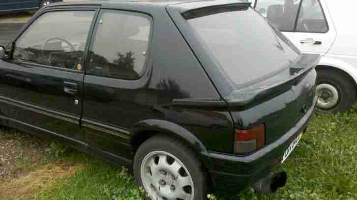 Peugeot 205 GTI mit Turbo Dieselmotor polnischer Brief