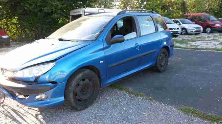 206 1, 6 Diesel Kombi Euro 4 Tüv 05 2020 Unfall