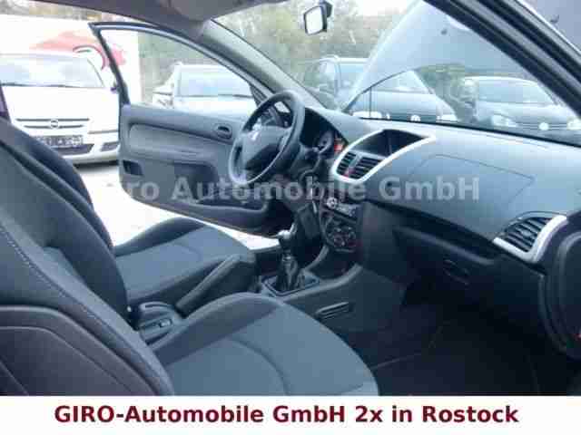 Peugeot 206+ 60, 1.H, 77 Tkm, S-Heft Lückenlos, Euro4