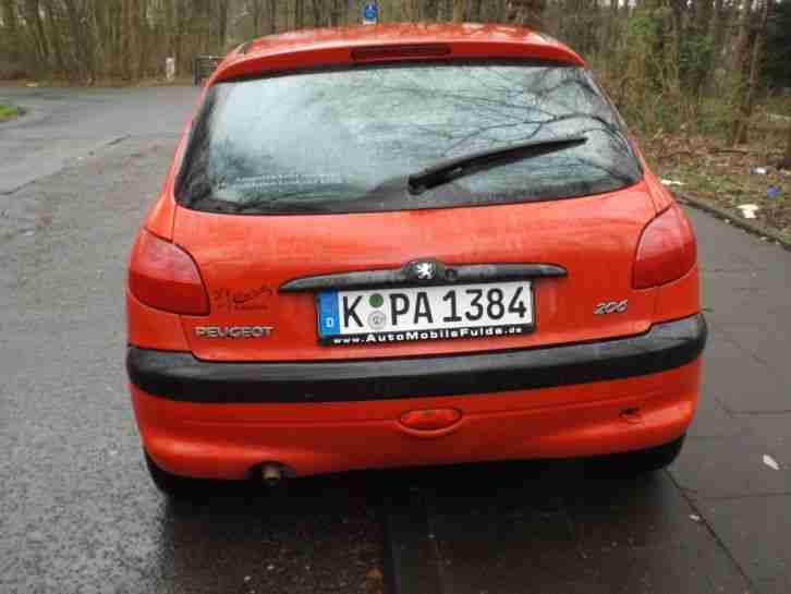 Peugeot 206, 60 PS, TÜV 07/2018