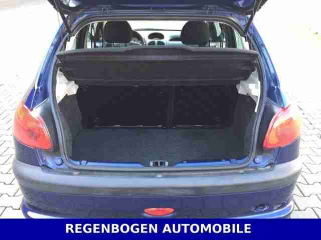 Peugeot 206 75 Grand Filou Cool Klima 1. Hand TOP