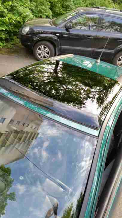 Peugeot 206 Bj 2000 99KW/135PS Klima Servo Panorama Dach Tüv-Au bis April 2017