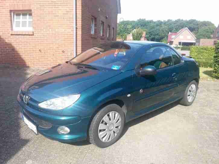 Peugeot 206 CC Cabrio Bj. 2003 ( Roland Garros Edition), guter Zust., Tüv 12.16