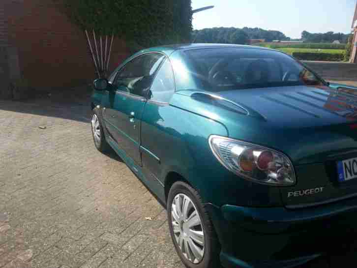 Peugeot 206 CC Cabrio Bj. 2003 ( Roland Garros Edition), guter Zust., Tüv 12.16