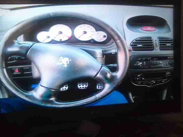 Peugeot 206 GTI 135PS BJ2000 Klima, EFH, ZV FFB. TÜV 1 17 Wolf im Schafspelz