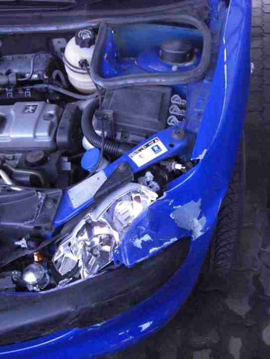 Peugeot 206 Petit Filou Unfall 40tkm Bj 07/2005