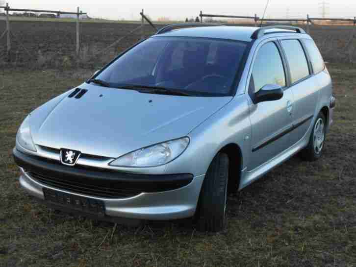 Peugeot 206 SW 75 Grand Filou Cool TÜV 1.2017 Scheckheftgepflegt 135000 KM
