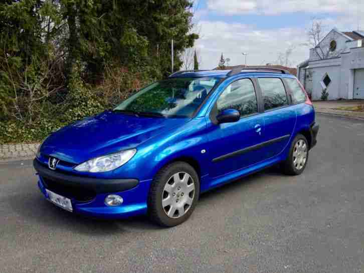 Peugeot 206 SW HDi 110, EZ 09/2006 TÜV neu