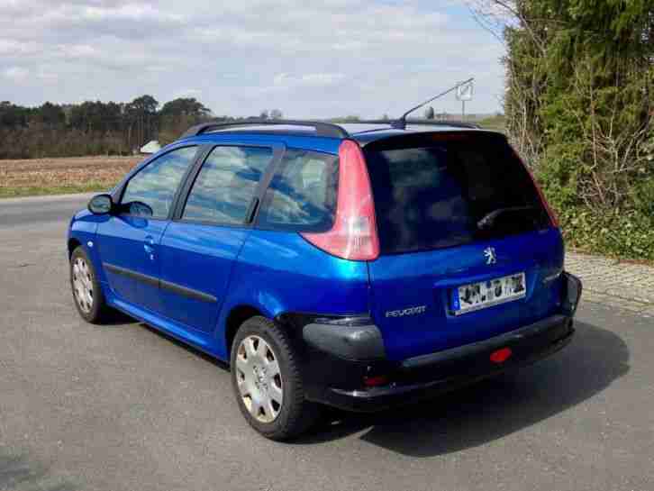 Peugeot 206 SW HDi 110, EZ 09/2006 TÜV neu