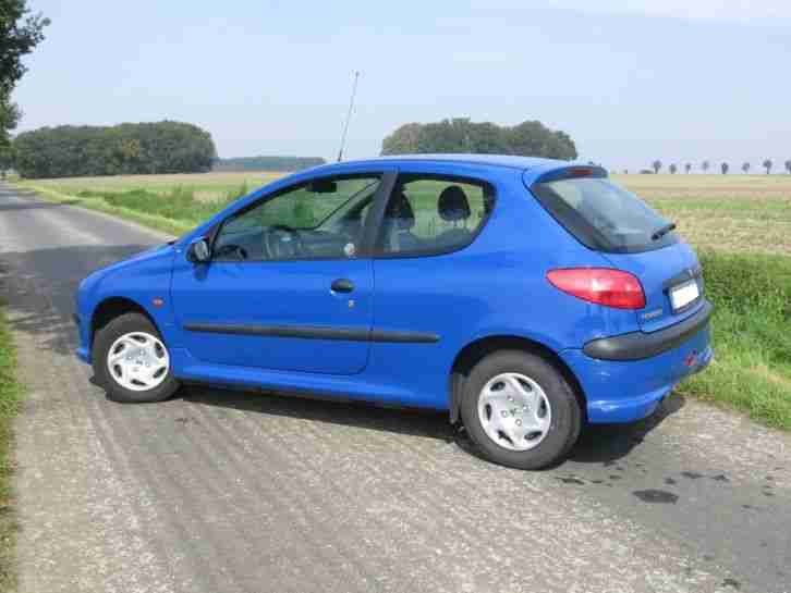 Peugeot 206 XS, 55/75 kW/PS, TÜV/AU 08/2016, technisch und optisch guter Zustand