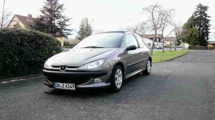 Peugeot 206 XS Grau 90 PS Tuning technisch top