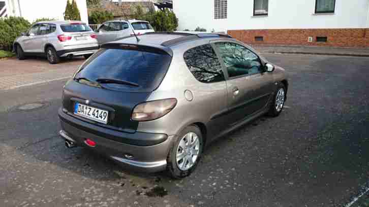 Peugeot 206 XS Grau 90 PS Tuning technisch top
