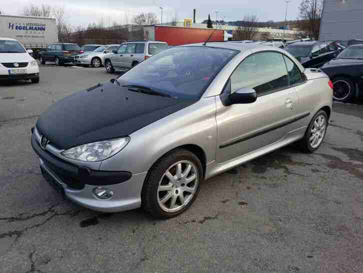 Peugeot 206 cc, 2, 0 136 PS, ordentlich. kein Rost