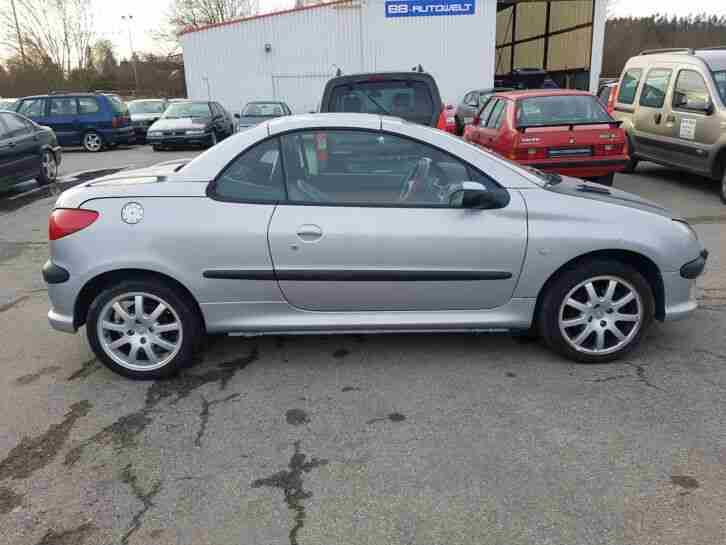 Peugeot 206 cc, 2,0 136 PS, ordentlich. kein Rost