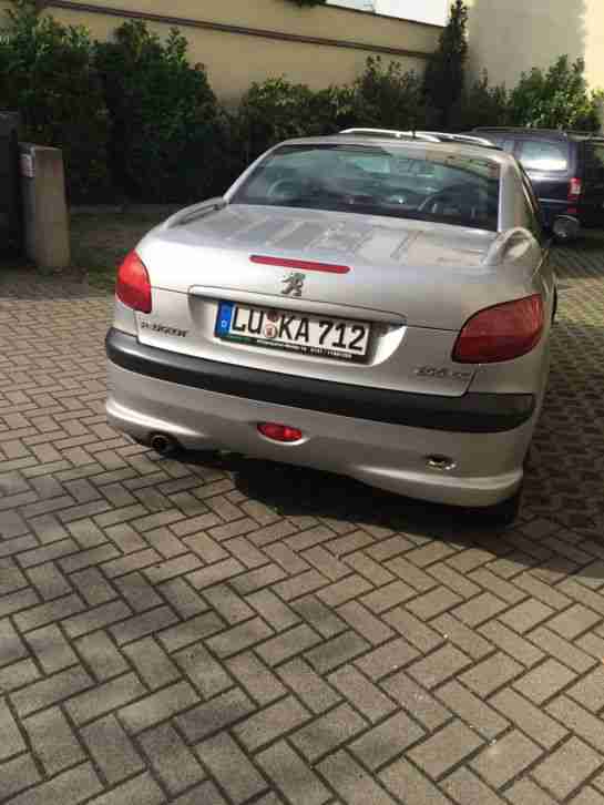 Peugeot 206 cc, Bj/Ez 08.2001, 223000km, AU/HU 08.2016, EURO 4, Leder, Klima