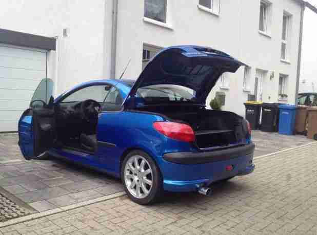 Peugeot 206 cc Cabrio TÜV September 2016