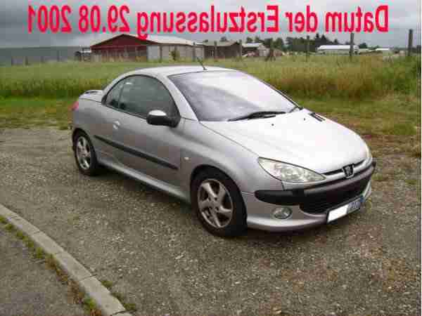Peugeot 206 cc Tüv 03/2016 ...TOP....