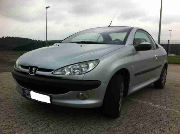 Peugeot 206 cc cabrio EZ:02 144tkm TÜV NEU Klima ZV EFH Sehr guter Zustand