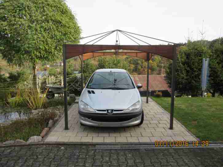 Peugeot 206 von Bjr. 2000 Motorschaden Bastlerfahrzeug TÜV 05 2018 PS 60