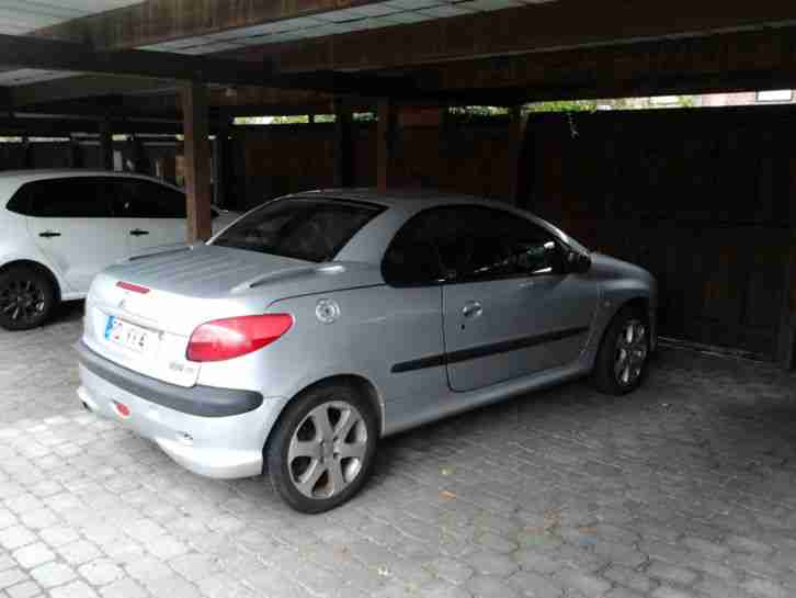 Peugeot 206CC 2l 16V Rechtslenker mit TÜV