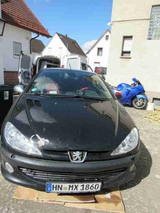 Peugeot 206cc Cabrio gebraucht als Bastler KfZ