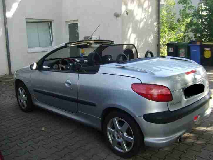 Peugeot 206cc Platinum Cabrio sehr gepflegt frisch Ölwechsel, Klimawartung