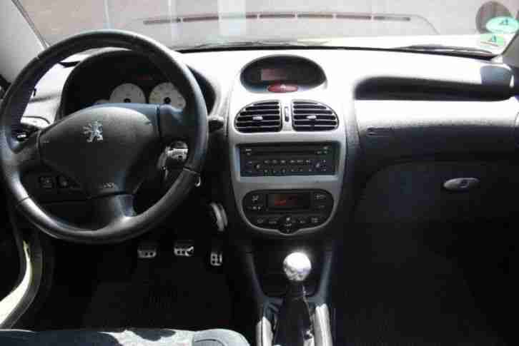 Peugeot 206cc Quilsilver 1.Hd. JBL Sound um.