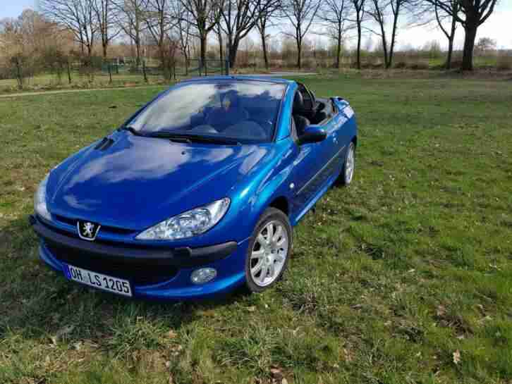 Peugeot 206cc cabrio sehr gepflegt