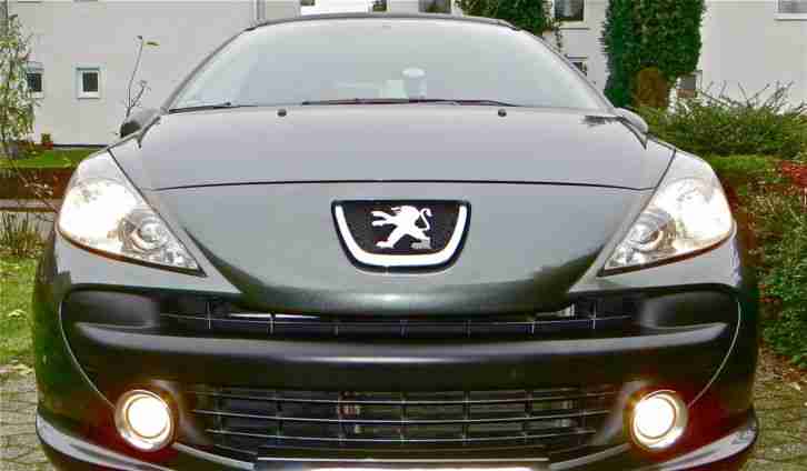 Peugeot 207 1 Hand, TÜV/ASU 11/2016, Schiebedach, Klima, ESP, Seitenairbag