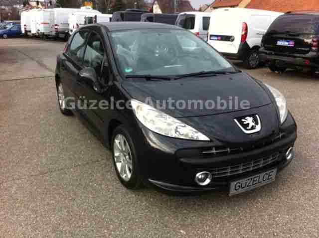 Peugeot 207 110 HDi 4 Türig SCHWARZ EURO 4