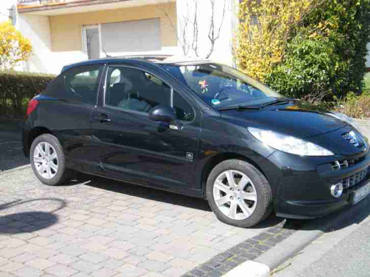 Peugeot 207 120 PS 16v vti Sport Bj 2009 1.Hand Alufelgen