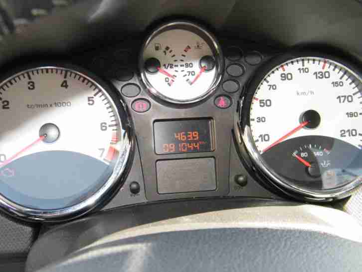 Peugeot 207 120 PS 16v vti Sport Bj2009 1.Hand Klimaautomatik Tempomat Alufegen