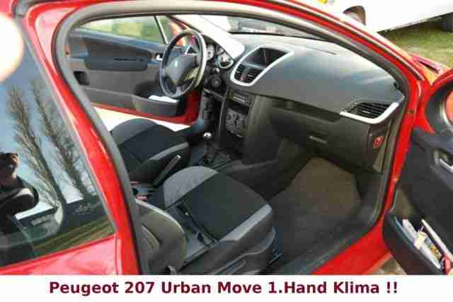 Peugeot 207 75 Urban Move 1.Hand Klima