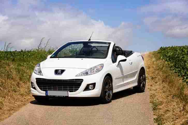 Peugeot 207 CC FAP 110 Allure, JBL, Leder, LM Felge+Dist. Scheiben