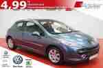 207 Sport 1.6 16V VTI Panorama AHK Alu 1.Hand