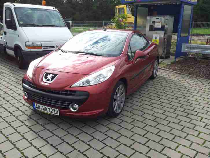 Peugeot 207 cc Platinium, Bj. 2007, Automatik, LPG sehr sparsam