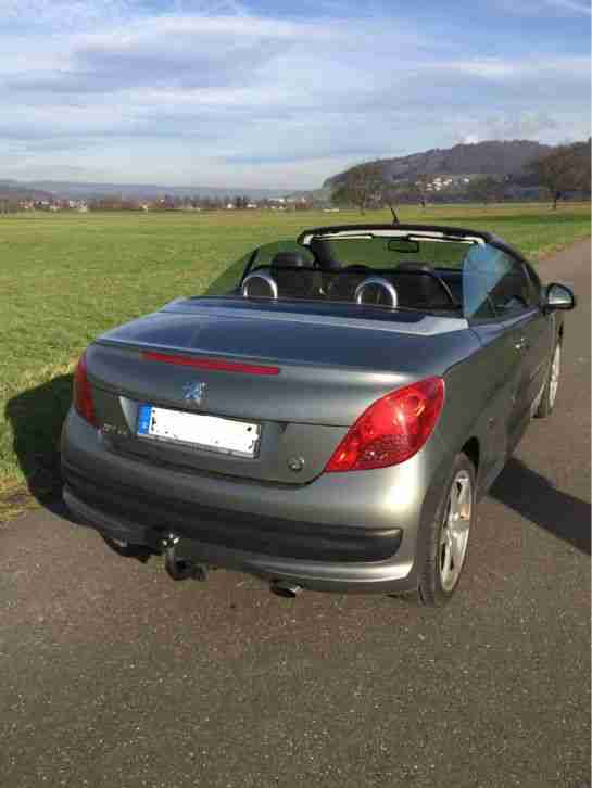 Peugeot 207CC 1.6 Diesel EZ 06/2009 75tkm Premium Ausstattung Roland Garros