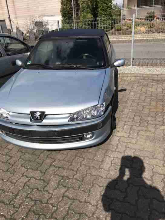 Peugeot 306 CABRIO Unfall, scheckheftgepflegt, TÜV 6 19