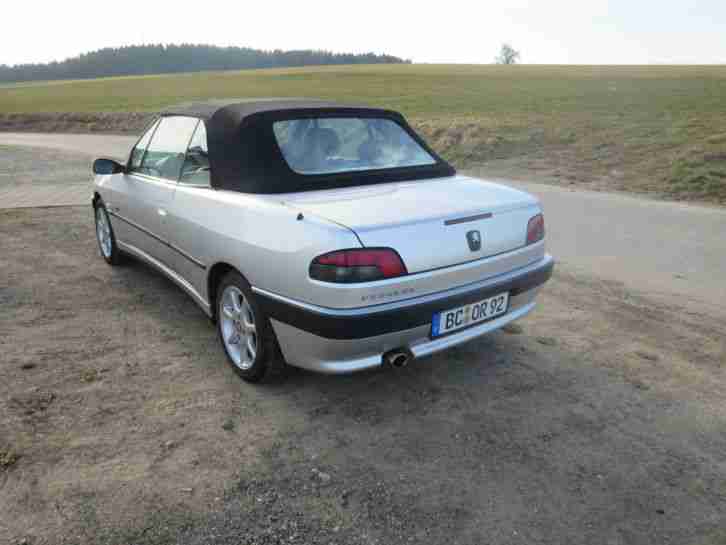 Peugeot 306 Cabrio Platinum 1,8 Liter/110 PS EZ 02/2002 *Bastlerfahrzeug*