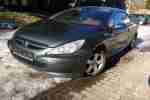 307 CC 2, 0 16V Cabrio Coupe Grau Braunes Leder