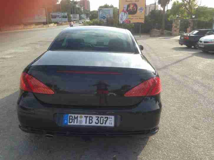 Peugeot 307 CC Cabrio Automatik Leder schwarz MALLORCA